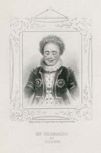 Il signor Joseph Grimaldi come Clown da English School