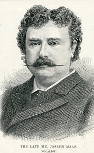 Mr Joseph Maas, illustrazione per il Graphic da English School