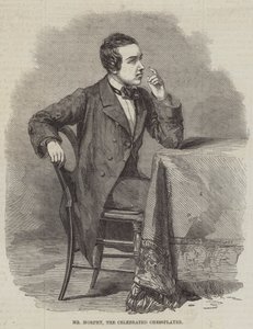 Il signor Morphy, il celebre giocatore di scacchi (incisione) da English School