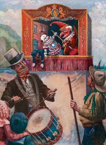 Mr Punch al mare da English School