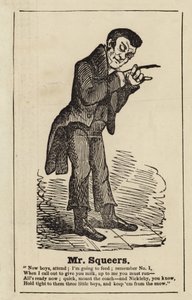 Mr Squeers da Nicholas Nickleby da English School