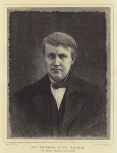 Il signor Thomas Alva Edison, l