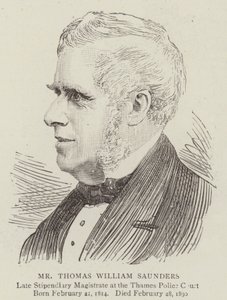 Mr Thomas William Saunders da English School