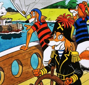 Mr Toad e i pirati cani