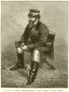 Il signor W. H. Russell, corrispondente del Times in Crimea da English School