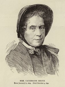 Mrs Catherine Booth (incisione) da English School