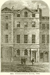 Casa di Mrs. Fitzherbert, 1820