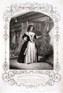 Mrs Fitzwilliam come Mrs Page, Atto II Scena 1, in 