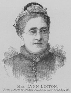 Mrs Lynn Linton (incisione)