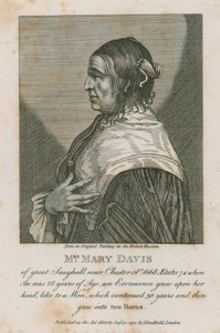 Mrs Mary Davis di Great Saughall vicino a Chester, 1668 da English School