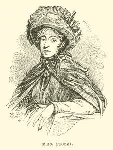 Mrs Piozzi da English School