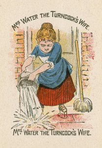 La signora Water la moglie del turncock da English School