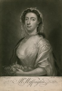 Mrs Woffington, attrice da English School