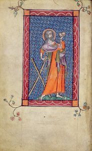 Ms 1-2005, f.1v: Sant