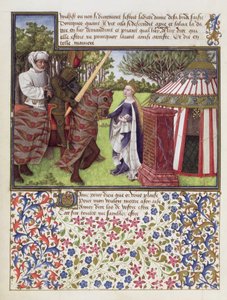 Ms. 2597 Cuore e Desiderio con Speranza a casa sua, edizione facsimile di Livre du Coeur d