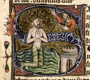 Salmo 68, Davide che annega, dal Salterio dell