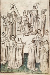 Vita di William di Wykeham di Thomas Chaundler da English School