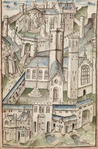Vita di William di Wykeham di Thomas Chaundler da English School