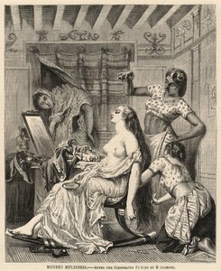 Mundus muliebris, dopo il celebre quadro di Boulanger da English School