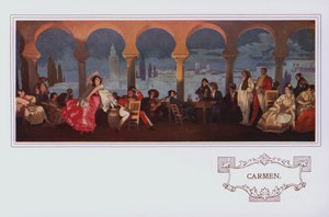 Murales nel ristorante Peter Robinson: Carmen