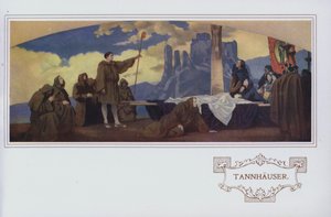 Murales nel ristorante Peter Robinson: Tannhauser da English School