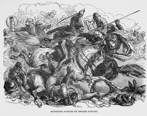 Ribelli inseguiti dalla cavalleria inglese