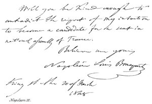 Napoleone III da English School