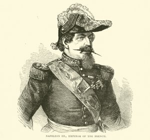 Napoleone III, imperatore dei francesi, luglio 1870 da English School