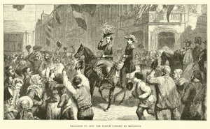 Napoleone III e il Principe Consorte a Boulogne da English School