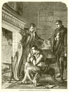 Napoleone a Fontainebleau, prima della sua Abdicazione da English School