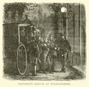 Arrivo di Napoleone a Wilhelmshohe, settembre 1870