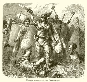 Narses sconfigge gli Ostrogoti