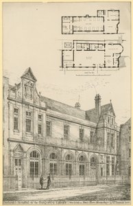 Ospedale Nazionale per i Paralizzati e gli Epilettici: nuova ala in Powis Place, Bloomsbury da English School