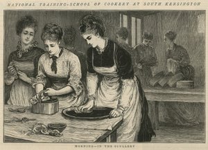 Scuola Nazionale di Cucina a South Kensington: Mattina in cucina da English School
