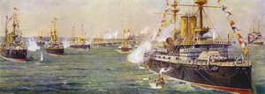 Rassegna navale a Spithead per il Giubileo di Diamante della Regina Vittoria