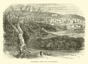 Nazareth, da sud-ovest da English School