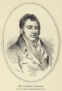 Ned Painter, di Norwich, da un disegno di George Sharples, 1824 da English School