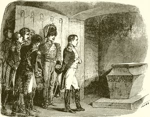 Napoleone alla tomba di Federico il Grande