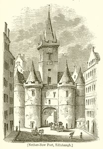 Porta di Nether-Bow, Edimburgo da English School