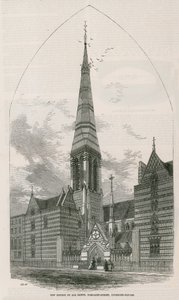 Nuova Chiesa di Tutti i Santi, in Margaret Street a Cavendish Square da English School