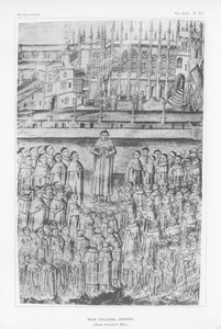 New College, Oxford (litografia)