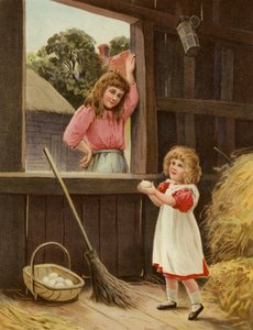 Appena deposte (litografia a colori)