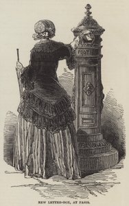 Nuova cassetta delle lettere, a Parigi da English School