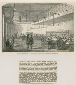 Nuova Sala di Lettura alla Banca d