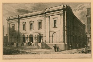 Nuovo Theatre Royal, Drury Lane, Londra; B Wyatt, Architetto da English School