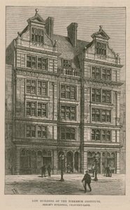 Nuovo edificio del Birkbeck Institute, Breams Buildings, Chancery Lane, Londra da English School