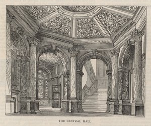 Nuovo edificio del Constitutional Club in Northumberland Avenue: La Sala Centrale da English School