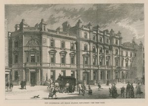Nuovo tribunale e stazione di polizia in Bow Street da English School