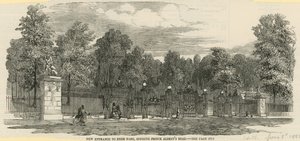 Nuovo ingresso a Hyde Park, di fronte a Prince Alberts Road