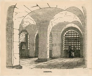 Prigione di Newgate - Corridoio da English School